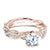 Noam Carver Braided Encrusted Diamond Engagement Ring B059-01A