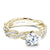 Noam Carver Braided Encrusted Diamond Engagement Ring B059-01A