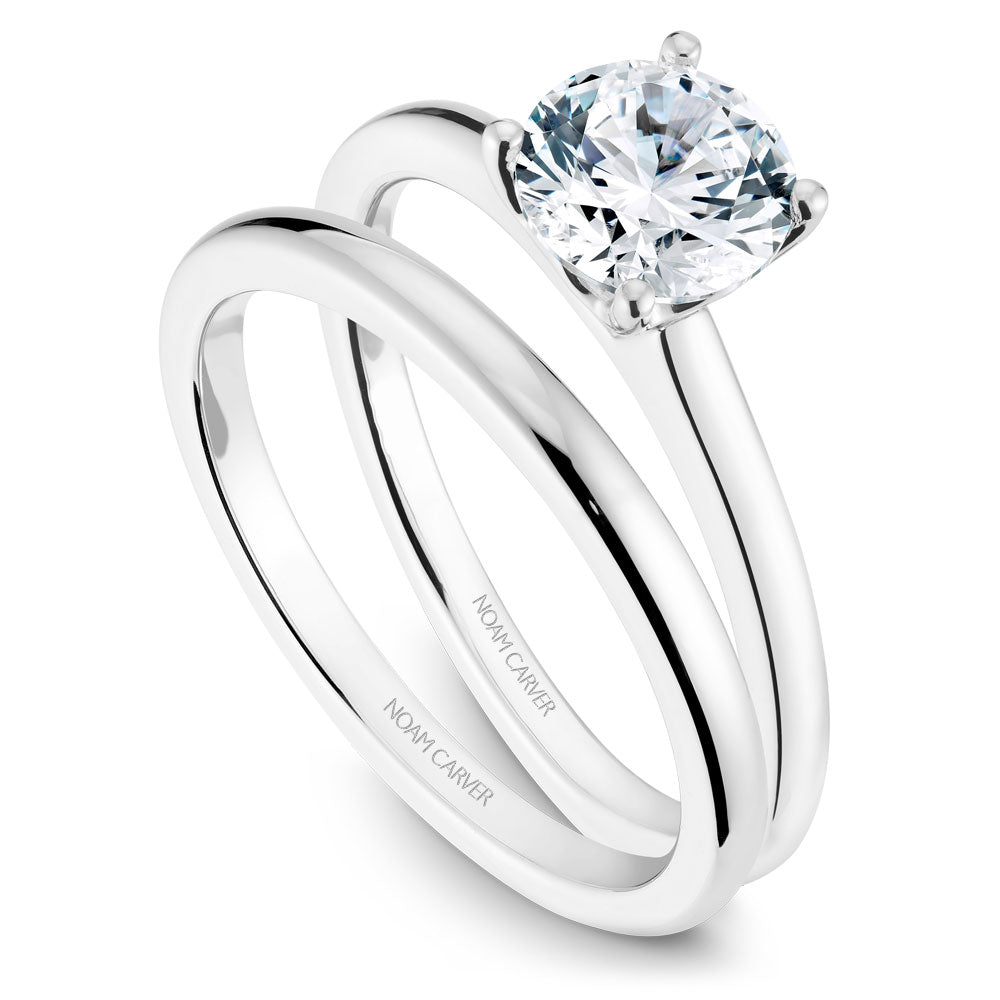 Noam Carver Classic Solitaire Engagement Ring B101-02A