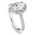 Noam Carver Oval Diamond Halo Engagement Ring B189-01A