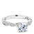 Noam Carver Scalloped Vintage Design Diamond Engagement Ring B204-01A