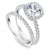 Noam Carver Diamond Halo Engagement Ring B223-01A