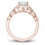 Noam Carver Vintage Inspired Floral Design Diamond Engagement Ring B252-01A