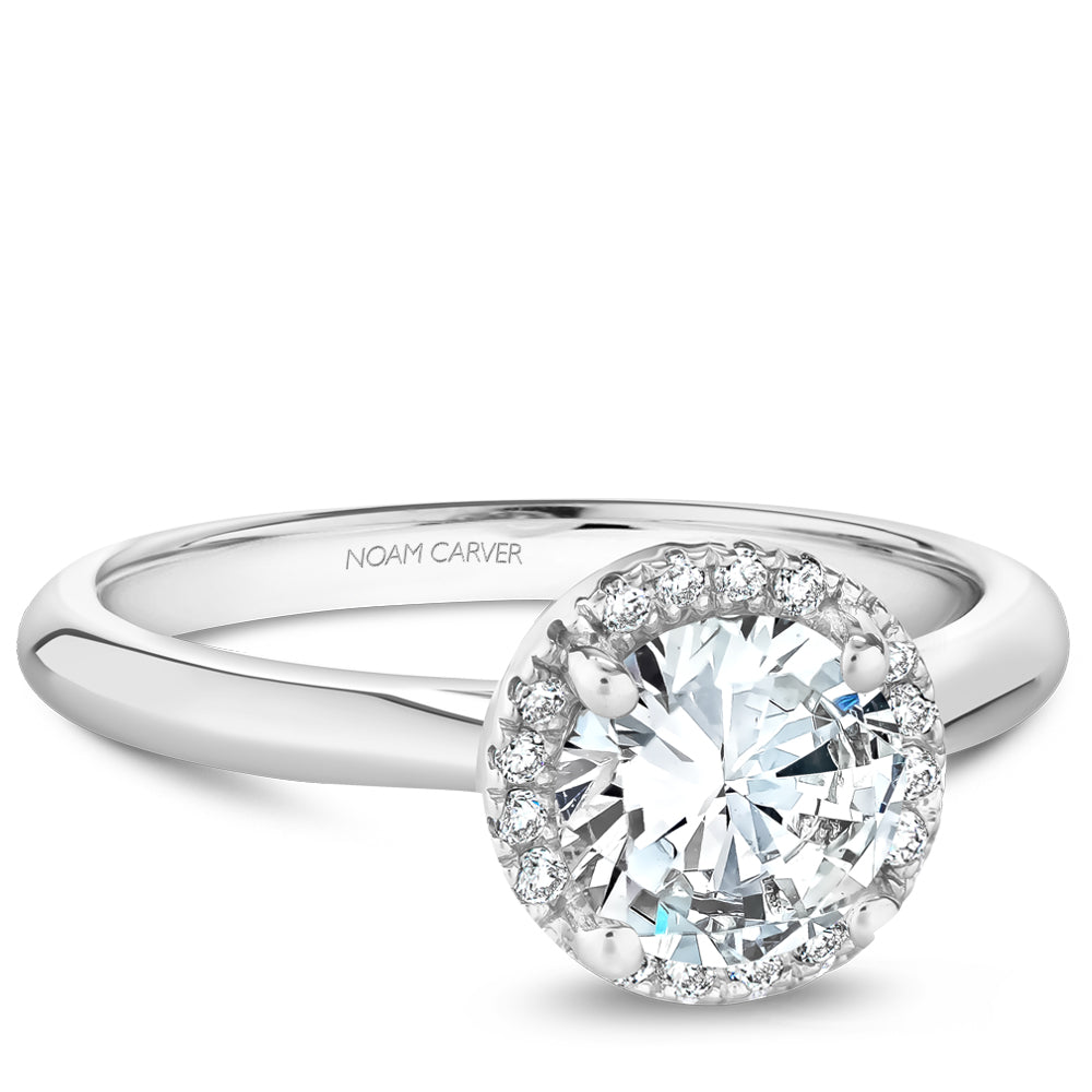 The Petite 4-Prong Solitaire Engagement Ring | VRAI