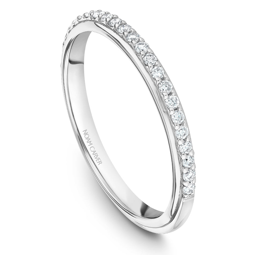 Noam Carver Diamond Wedding Band B268-01B