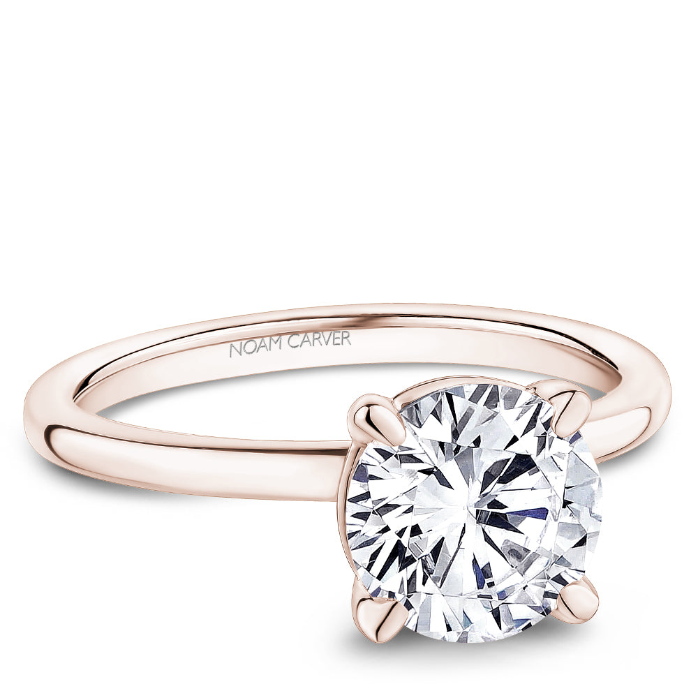 Noam Carver Classic Solitaire Engagement Ring B371-01A