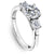 Noam Carver Three Stone Diamond Solitaire Engagement Ring B504-01A