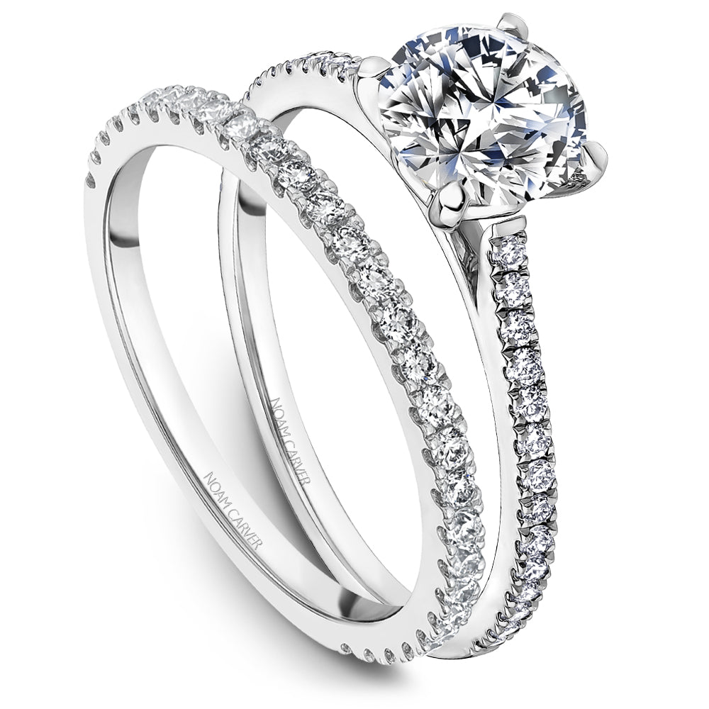 Noam Carver Diamond Engagement Ring B507-01A