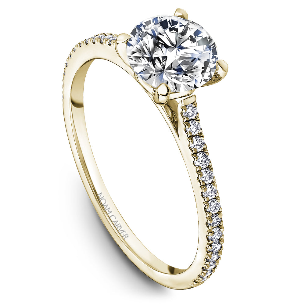 Noam Carver Diamond Engagement Ring B507-01A