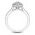 Noam Carver Boutique Halo Diamond Engagement Ring B521-01A