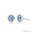 Lafonn Simulated Diamond Aquamarine Birthstone Earrings - March BE001AQP
