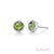 Lafonn Simulated Diamond & Genuine Peridot Birthstone Earrings - August BE001PDP