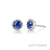 Lafonn Simulated Diamond & Blue Sapphire Birthstone Earrings - September BE001SAP
