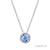 Lafonn Simulated Diamond & Aquamarine Birthstone Necklace - March BN001AQP