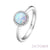 Lafonn Simulated Diamond & Opal Birthstone Ring - October BR001OPP