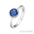 Lafonn Simulated Diamond & Blue Sapphire Birthstone Ring - September BR001SAP