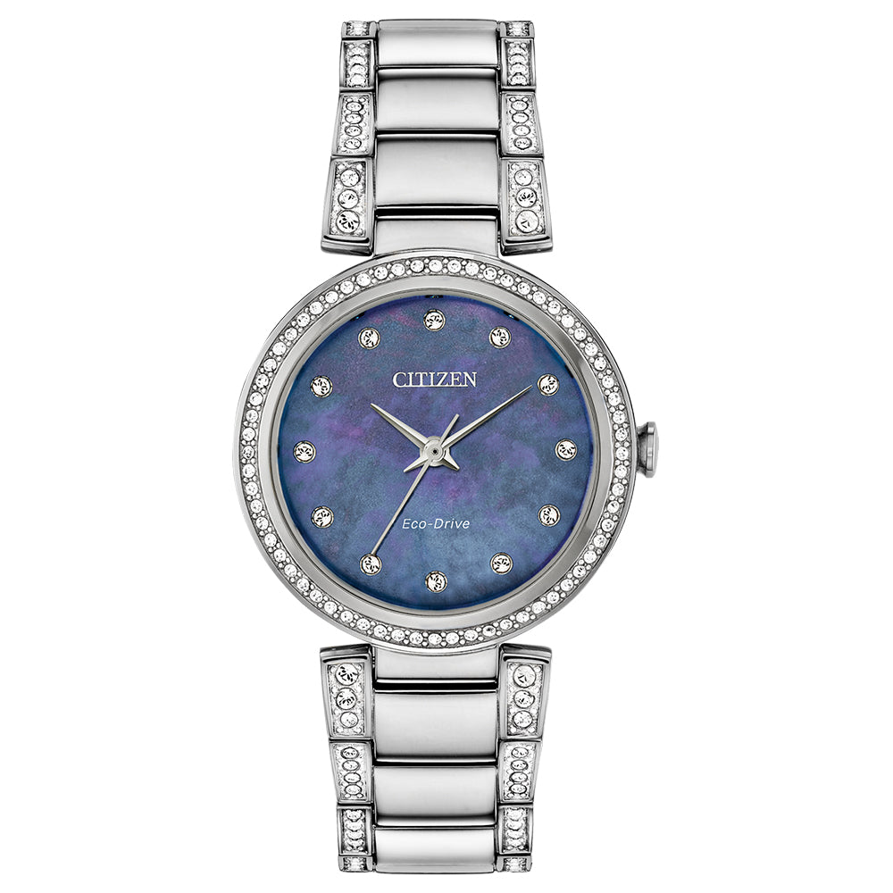 Citizen Eco-Drive Silhouette Crystal EM0840-59N