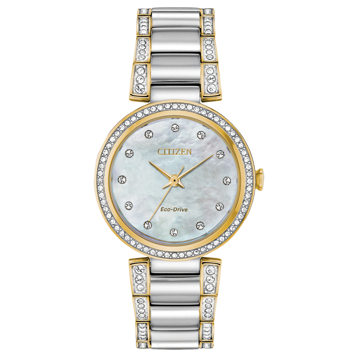 Citizen Eco-Drive Silhouette Crystal EM0844-58D