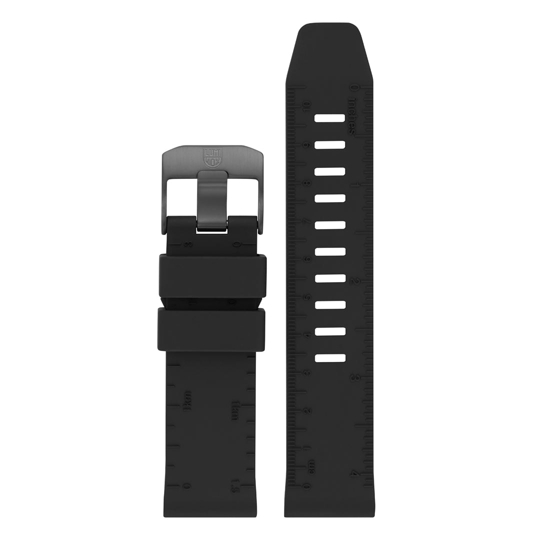 Luminox 24MM Black NBR Rubber Strap for Recon Series - FPX.8830.20B.2.K