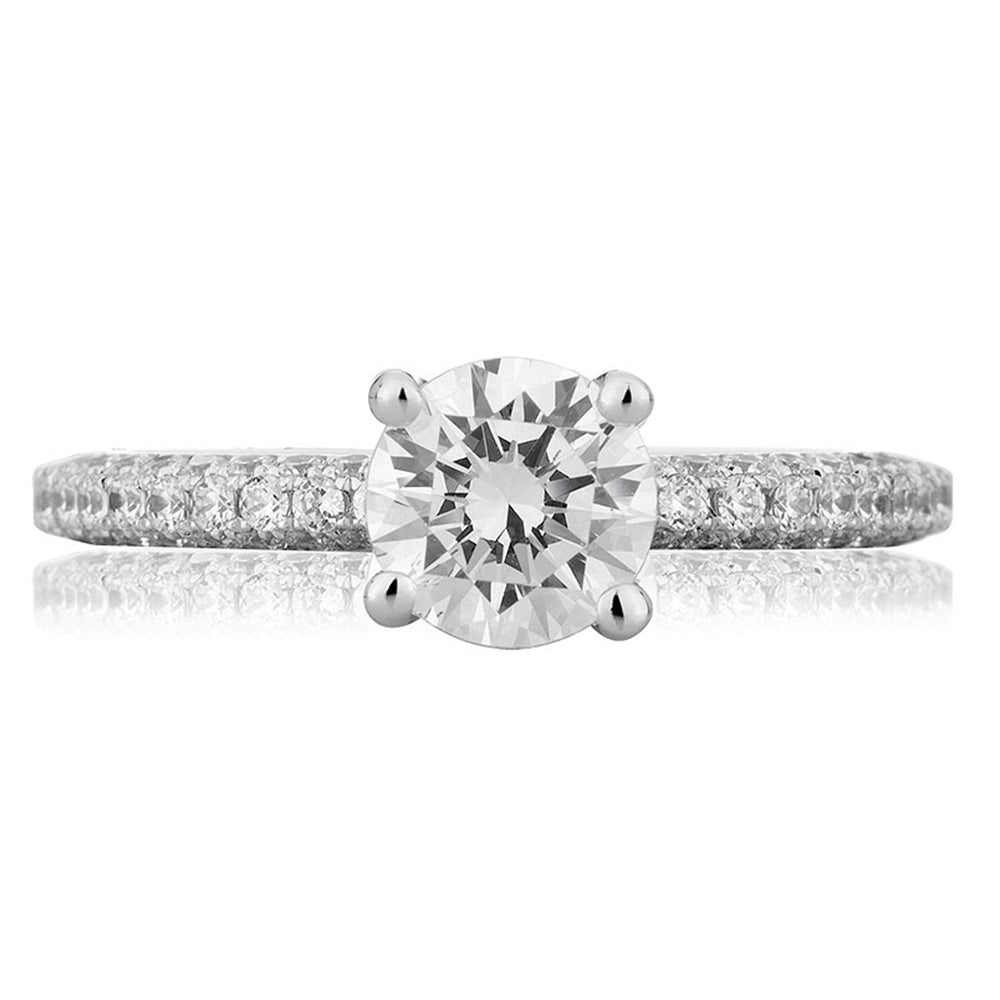 A.Jaffe Micro Pavé Rollover Diamond Engagement Ring ME1534/148
