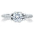 A.Jaffe Designer Detailing Pavé Diamond Engagement Ring ME1556/105