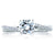 A.Jaffe Asymetrical Bypass Diamond Engagement Ring ME1582/63