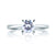 A.Jaffe Pavé Diamond Accented Prong Solitaire Engagement Ring ME1585/105