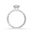 A.Jaffe Split Shank Pavé Diamond Emerald Cut Quilted Engagement Ring ME1863Q/138