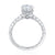 A.Jaffe Classic Diamond with Peek-A-Boo Diamond Halo Quilted Engagement Ring ME2029AQ/197