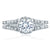 A.Jaffe Diamond Accent Split Shank Quilted Engagement Ring ME2144Q/111