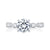 A.Jaffe Scalloped Alternating Diamond Quilted Engagement Ring ME2303Q/220