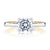 A.Jaffe Diamond Accented Prong Solitaire Quilted Engagement Ring MECRD2334Q/106