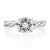 A.Jaffe Twisted Vine with Diamond Gallery Detail Solitaire Engagement Ring MECRD2398Q/160
