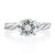 A.Jaffe Twisted Vine with Diamond Gallery Detail Solitaire Engagement Ring MECRD2398Q/160