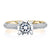 A.Jaffe Modern Royals Monarch Round Diamond Quilted Engagement Ring MECRD2501Q/170