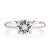 A.Jaffe Modern Royals Baroness Round Solitaire Quilted Engagement Ring MECRD2502Q/151