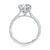 A.Jaffe Six Prong Round Center Diamond Engagement Ring MECRD2743/154