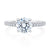 A.Jaffe Classic Diamond with Crossover Gallery Quilted Engagement Ring MECRD2772Q/199