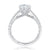 A.Jaffe Classic Diamond with Crossover Gallery Quilted Engagement Ring MECRD2772Q/199