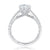 A.Jaffe Classic Diamond with Crossover Gallery Quilted Engagement Ring MECRD2772Q/199