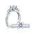 A.Jaffe Five Stone Trellis Set Diamond Engagement Ring MES030/160