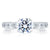 A.Jaffe Timeless Classic Shared Prong Diamond Engagement Ring MES078/40