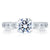 A.Jaffe Timeless Classic Shared Prong Diamond Engagement Ring MES078/40