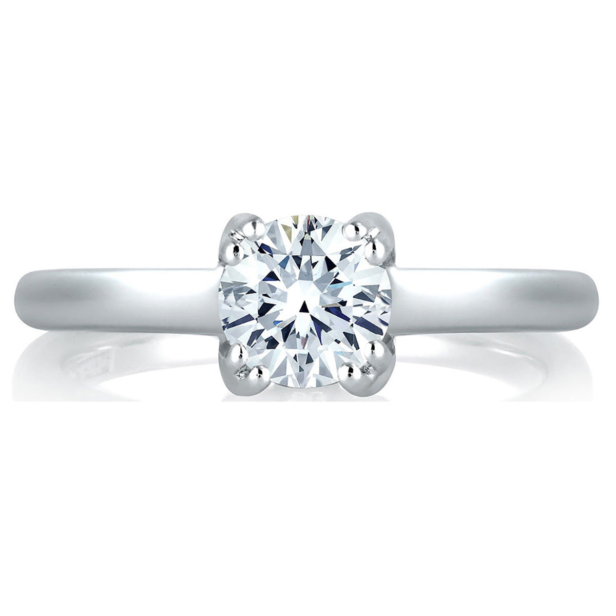A.Jaffe Split Prong Classic Solitaire Engagement Ring MES096/52