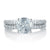 A.Jaffe Classic Two Row Shared Prong Diamond Engagement Ring MES103/40