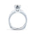 A.Jaffe Classic Princess Channel Set Diamond Engagement Ring MES161/148