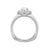 A.Jaffe Classic Round Double Halo Diamond Engagement Ring MES325/136