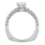A.Jaffe Intricate Gallery Detail Diamond Engagement Ring MES381/101