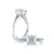 A.Jaffe Split Shank Crossover Cushion Diamond Engagement Ring MES578/170