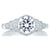 A.Jaffe Deco Vintage Step Diamond Engagement Ring MES642/115